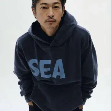 WIND AND SEA Sulfer Hoodie Navy 쿠보즈카 요스케