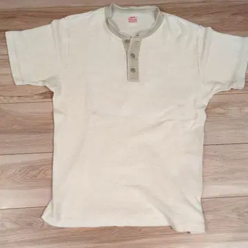Cushman 파일 헨리넥 티셔츠 M