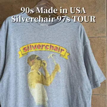 90년대 USA제 Silverchair 투어 티셔츠 밴딩