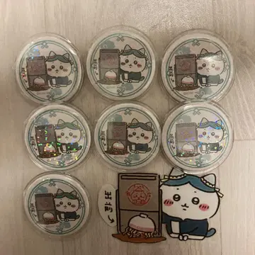 치이카와 (먼작귀) 하치와레 호텔 캔뱃지 배달