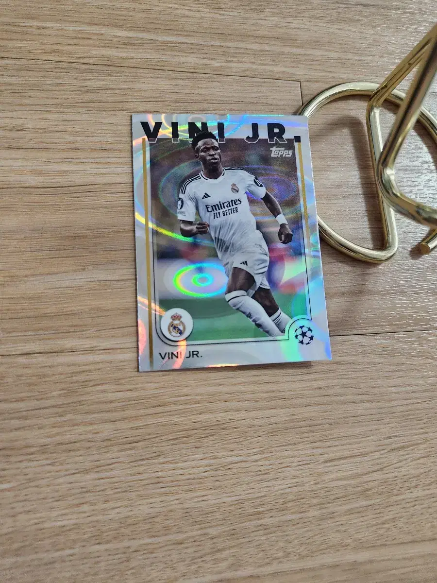 25탑스 컴페티션즈 레알마드리드 비니시우스 축구카드