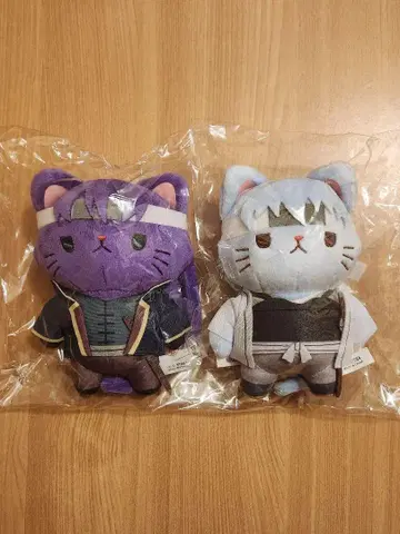 은혼 안대 봉제 인형 withCAT 백야사 타카스기 신스케 2개 세트