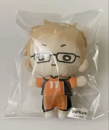 하이큐 니토탄 봉제 인형 세컨드 유니폼 쓰키시마