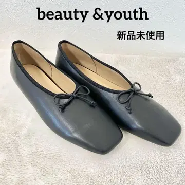 Beauty &youth 플랫슈즈 발레 슈즈 펌프스 블랙