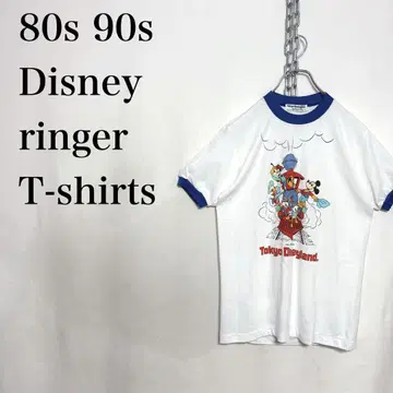 80s 90s 디즈니 미키 링거 티셔츠 구제 의류