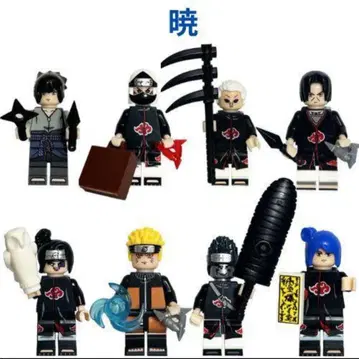 NARUTO 레고 호환 미니 피규어 16개 세트
