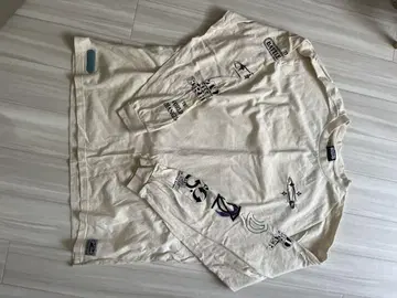 계속 한밤중이면 좋을 텐데 롱 T 아이보리 XL