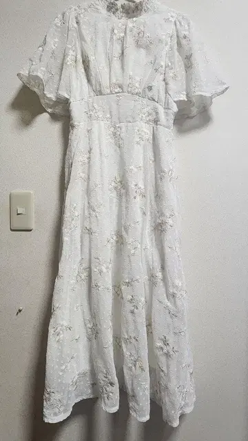 tocco closet 플라워 자수 롱 원피스