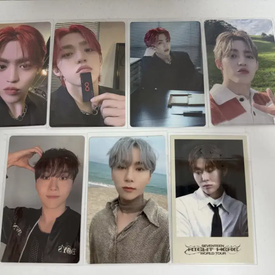 SVT 세븐틴 에스쿱스 승관 포카 7장 + 바인더 일괄 양도