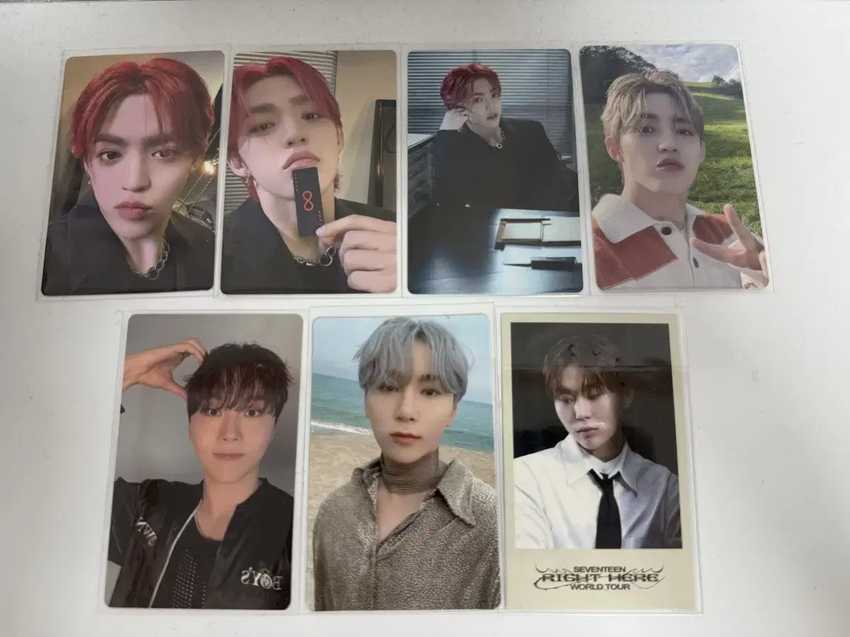 SVT 세븐틴 에스쿱스 승관 포카 7장 + 바인더 일괄 양도