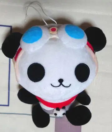 고글이 달린 팬더 봉제 인형 팬더 제트