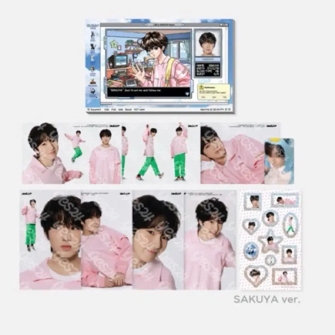 NCT WISH LOGin 韓国 MD トレカ サクヤ コンプ NCT | 엔시티 In stock) NCT Wish Sakuya Login md Photo Set on