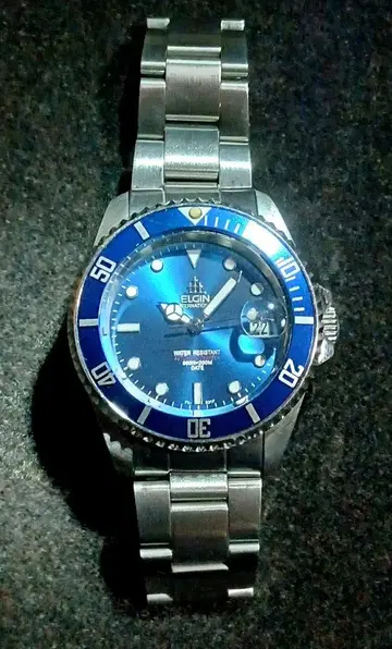 Vintage 자동 감기 ELGIN FK-531-F 다이버스 엘진