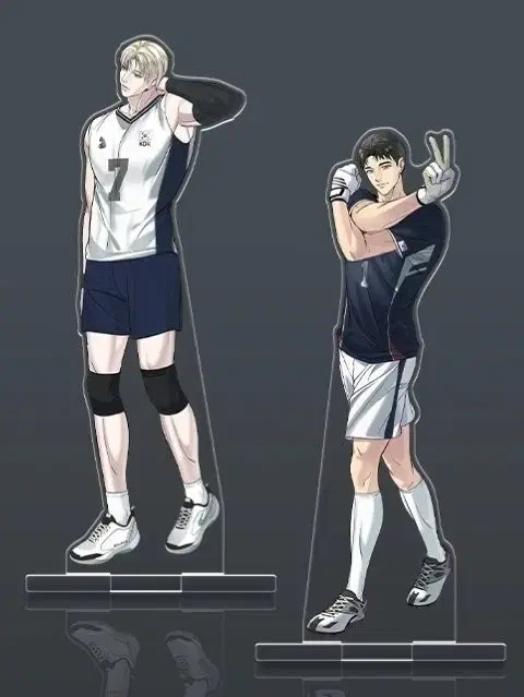 Team Lezhin Backlight Han Seo-in Baek Young-woon Acrylic Stand, New