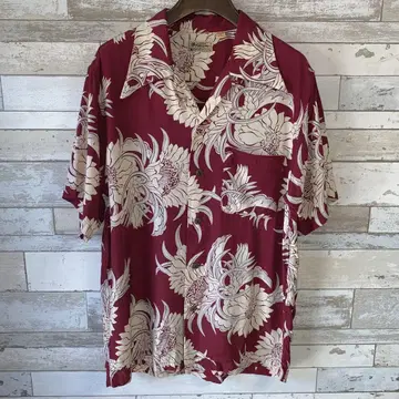FIRELAND made by Sun Surf 알로하 셔츠 sizeM