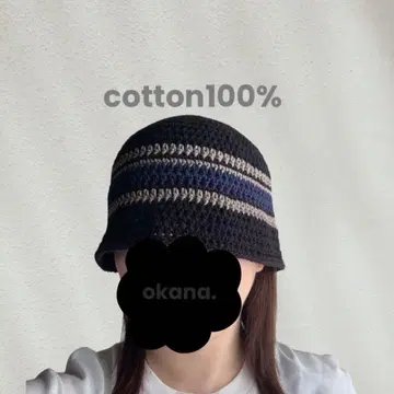 black38 크러셔 모자 크로셰 모자 핸드메이드 비니