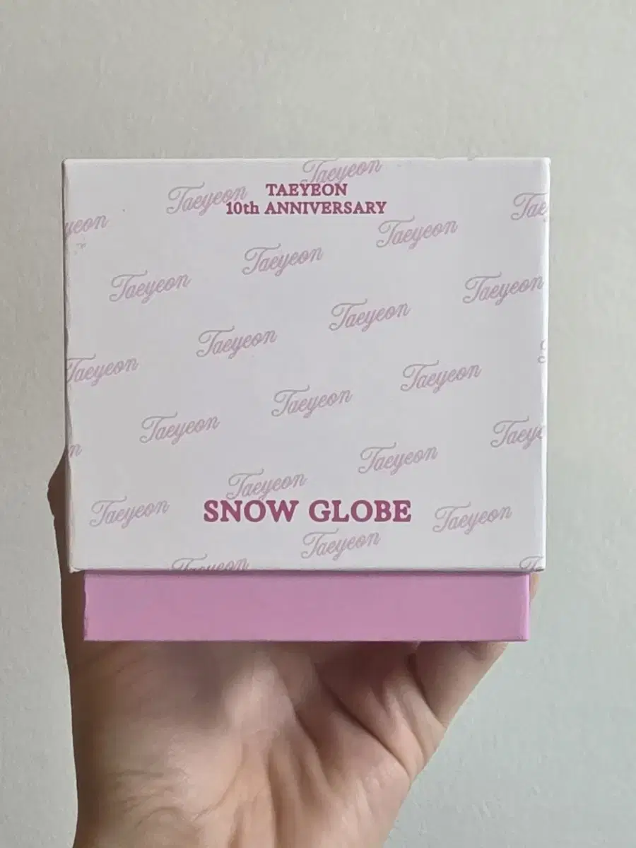 Taeyeon 10th Anniversary Concert Tense Snow Globe (Sealed)