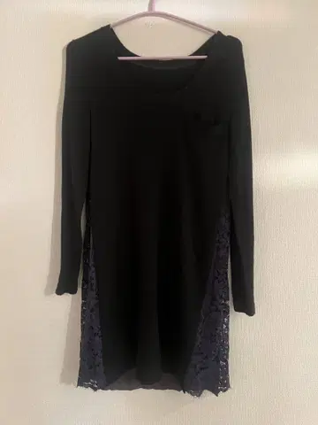sacai 사카이 뒷면 레이스 원피스 튜닉 2 사이즈