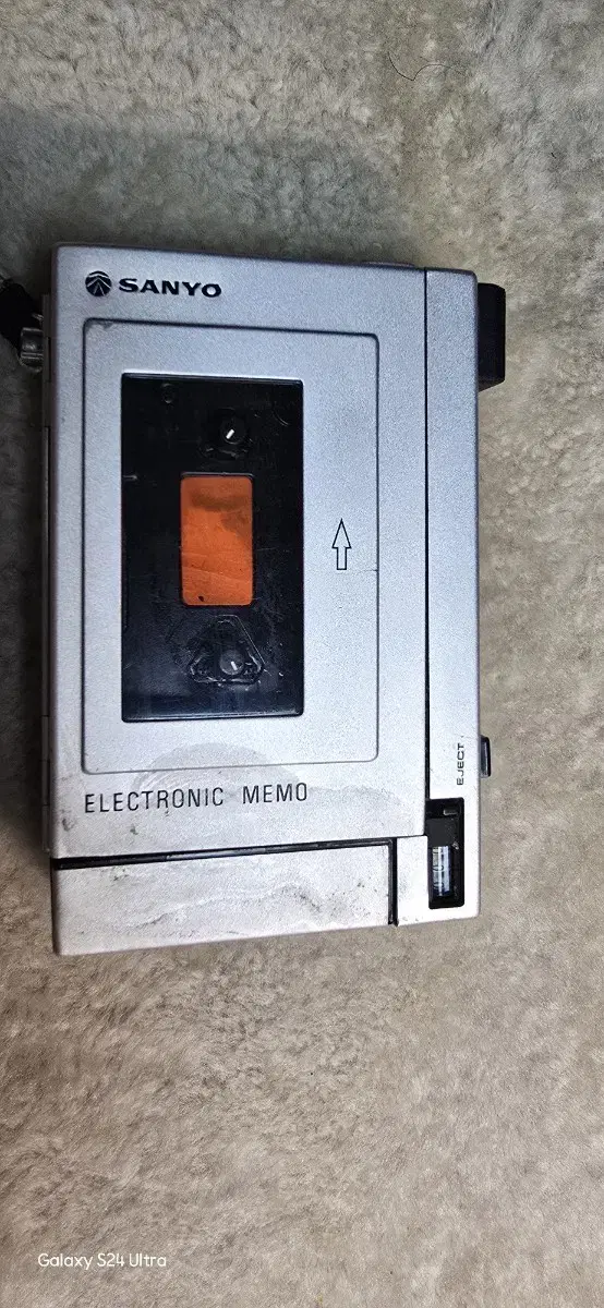 Polaroid Camera One 600+ Sanyo Recorder. Retro
