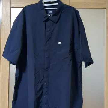 GAP 네이비 반팔 셔츠 XL