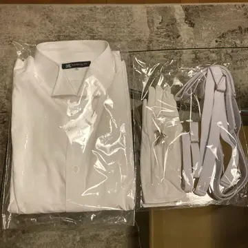 결혼식 아버지 세트 5종 세트 [셔츠/서스펜더/커프스/장갑/암밴드]