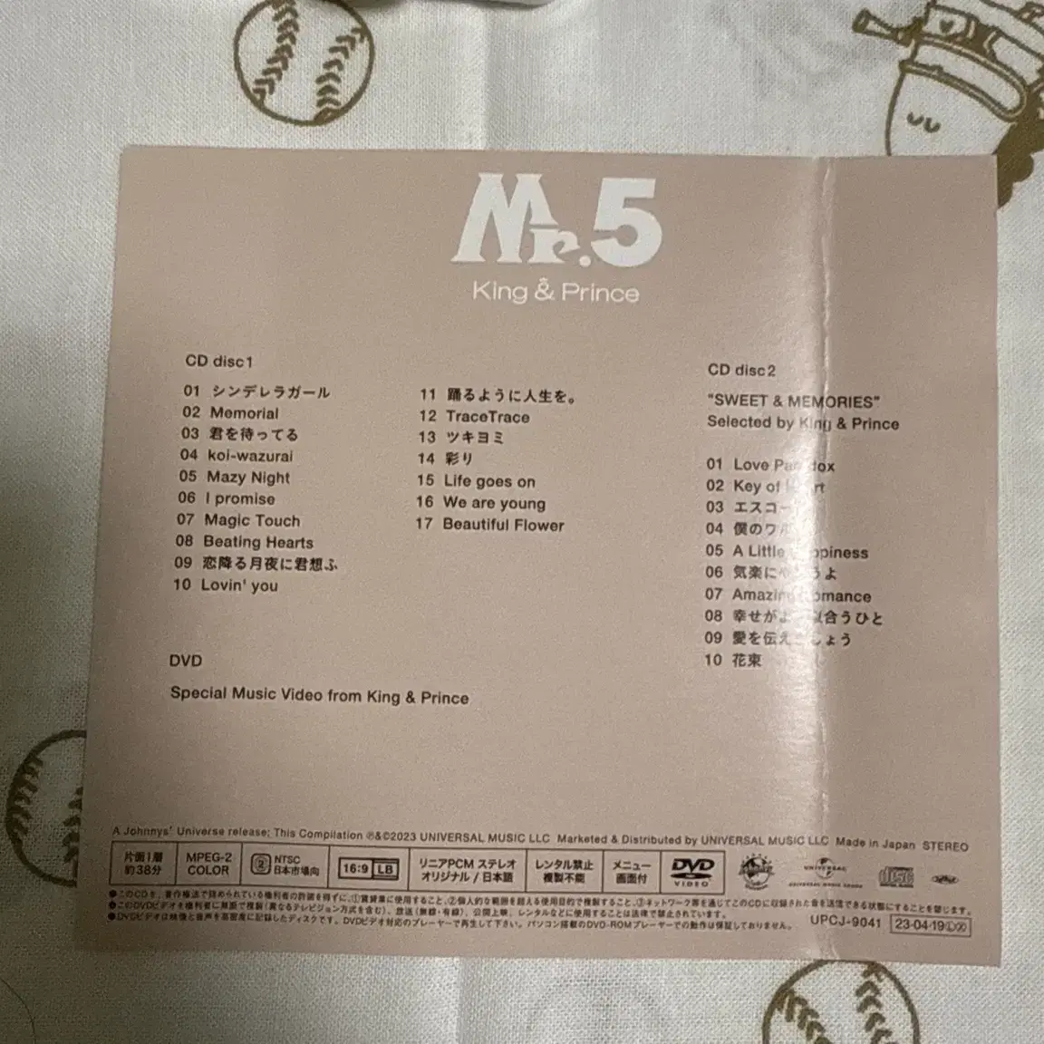 King & Prince mr.5 album (shipping included) #Jpop,#쟈니스