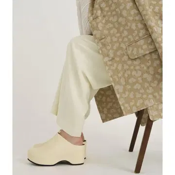 clane PLATFORM CLOGS 샌들 37