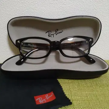 Ray-Ban 블랙 스퀘어 안경
