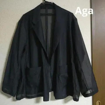 Aga 시어 자켓