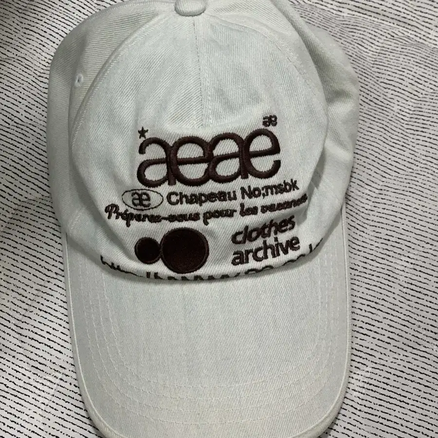 【韓国aeae エーイーエーイー】WEB LOGO DENIM 5 PANNEL CAP aeae Hat WEB LOGO DENIM 5 PANEL CAP - [L on Bunjang Global Site.