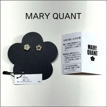 미사용 마리콴트/MARY QUANT 라메 에포 비쥬 데이지 귀걸이