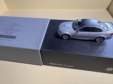 BMW M3 쿠페 미니카 실버