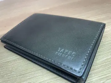 다케오 키쿠치 다크 그린 명함지갑 새상품급