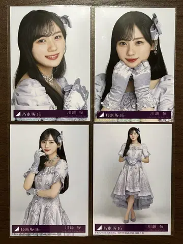 카와사키 사쿠라 네이블 오렌지 봉입 브로마이드 4종 컴프