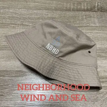 [새상품급] 네이버후드 WIND AND SEA BACKET HAT
