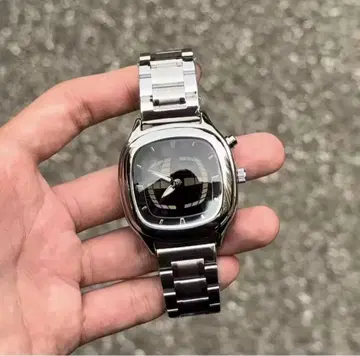 칼슘 워치 블랙 y2k 빈티지 00s