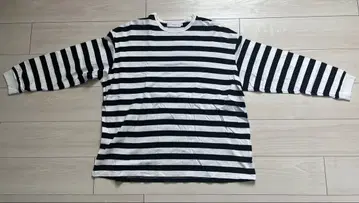 그라프페이퍼 그라프 페이퍼 보더 롱 슬리브 T