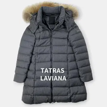 새상품급 TATRAS LAVIANA 퍼 코트 울 다운 코트 02 M
