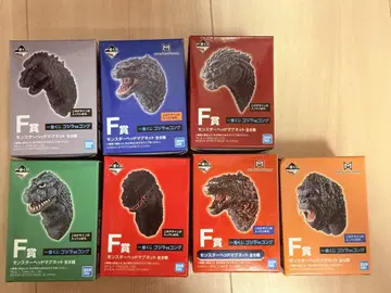 고질라 피규어 7개 세트 F상 제일복권