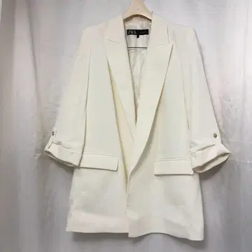 자라 자켓 화이트 6465