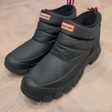 헌터 블랙 부츠