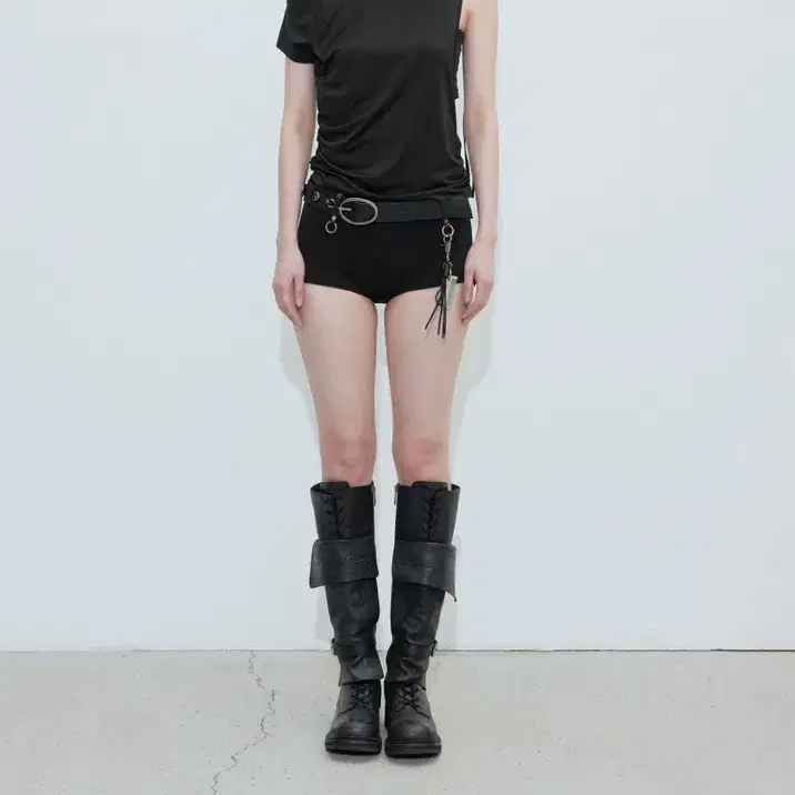 ★BOHEMSEO★ SIDE HOLED LAYERED TOP BOHEMIAN SEOUL | 보헤미안서울 Bohemian Seoul SIDE HOLED
