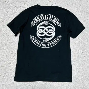 HIGH&LOW 무한 티셔츠 MUGEN RACING TEAM S 블랙