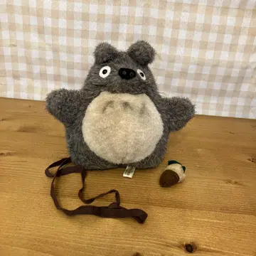 토토로 봉제 인형 미니백 도토리 포함
