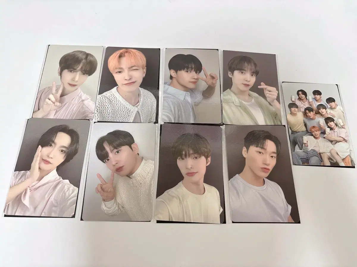 에이티즈 봄봄 포카 일괄 판매