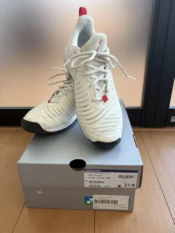 YONEX 테니스화 27.0cm 화이트