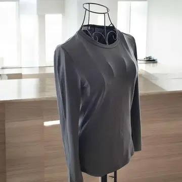 브루넬로쿠치넬리 티셔츠 L 긴팔 그레이 계열 면 혼방 이탈리아제