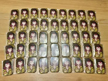 단간론파 10주년 동창회 스퀘어 캔뱃지 좌우 다와 카즈이치 45점