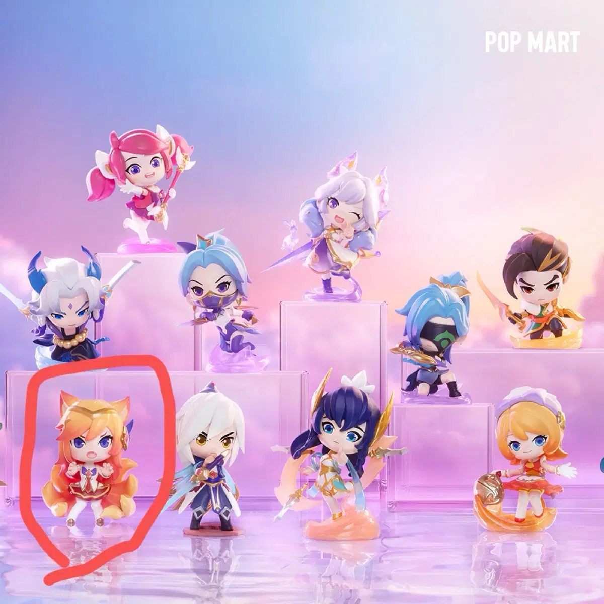 League of Legends Pop Mart Ahri Figure