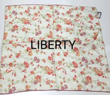 LIBERTY 꽃무늬 실크 스카프